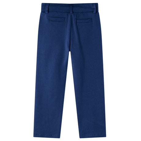 VidaXL Kinderhose mit Kordelzug 140 Marineblau
