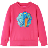 VidaXL Kinderpullover 92 leuchtendes Rosa