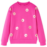 VidaXL Kinderpullover 128 Dunkelrosa