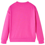 VidaXL Kinderpullover 128 Dunkelrosa