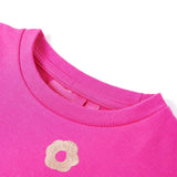 VidaXL Kinderpullover 140 Dunkelrosa