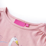 VidaXL Kindershirt mit langen Ärmeln 140 Hellrosa