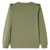 VidaXL Kinderpullover 128 Khaki