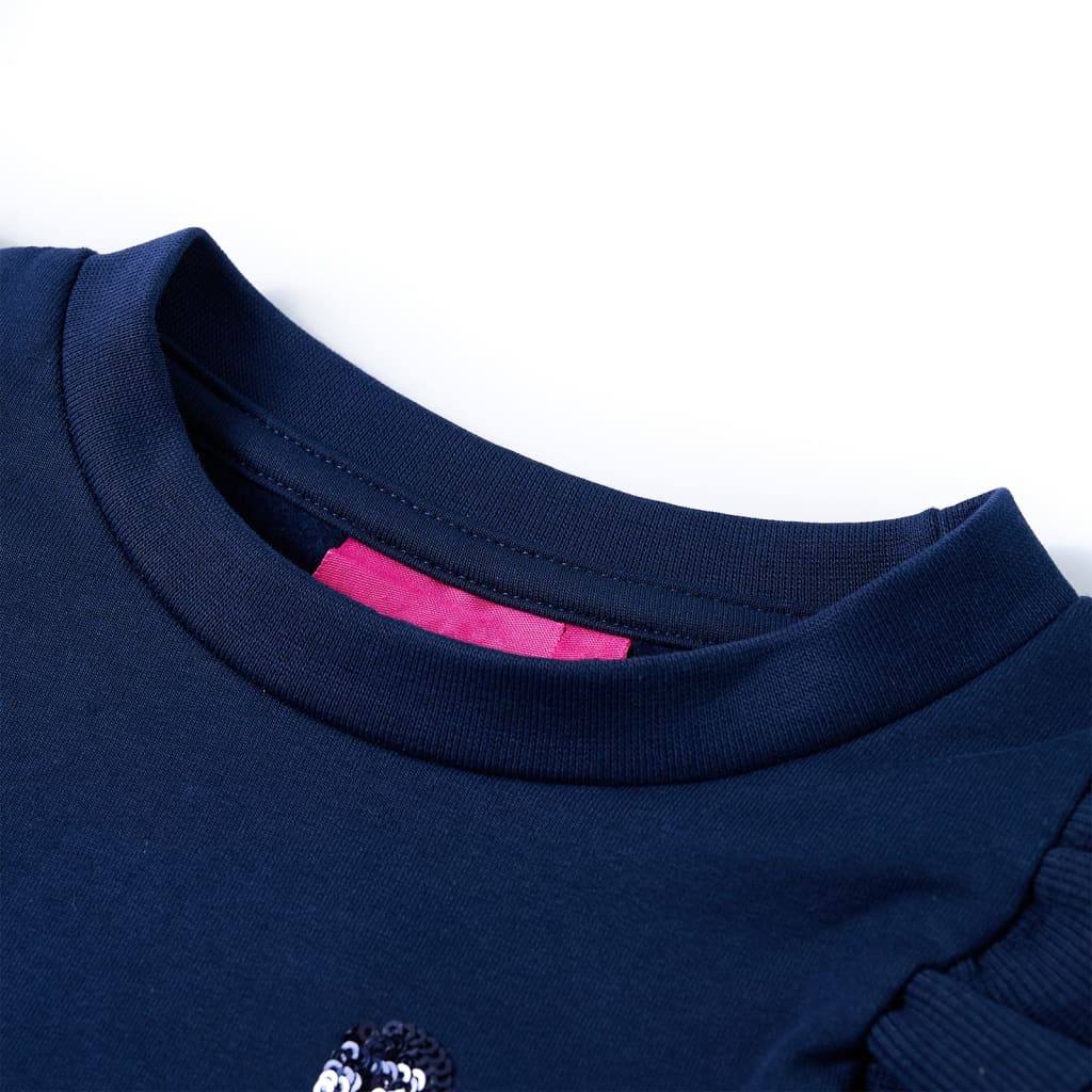 VidaXL Kinderpullover 92 Marineblau