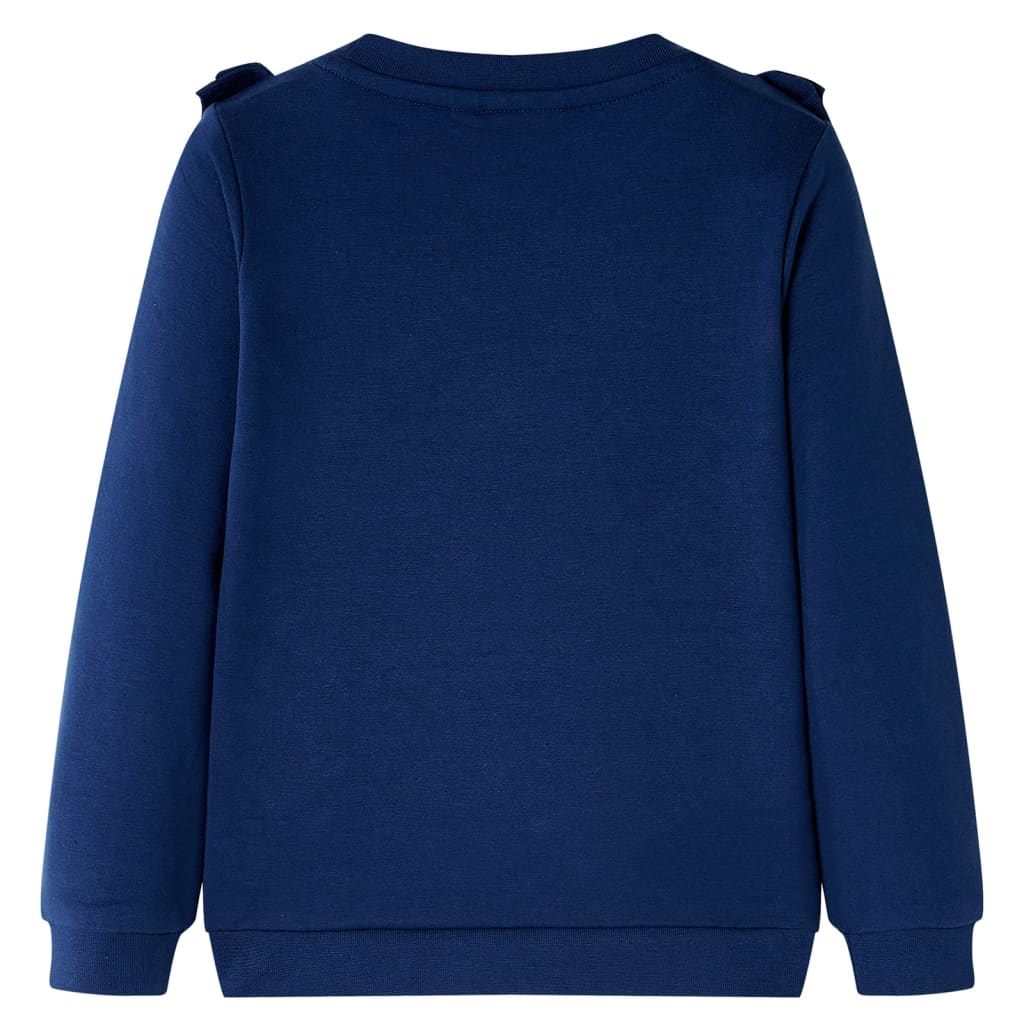 VidaXL Kinderpullover 116 Marineblau