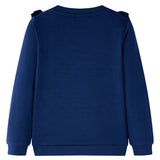 VidaXL Kinderpullover 128 Marineblau