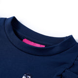 VidaXL Kinderpullover 128 Marineblau