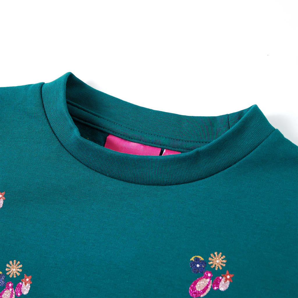 VidaXL Kinderpullover 116 Dunkelgrün