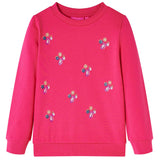 VidaXL Kinderpullover 92 leuchtendes Rosa