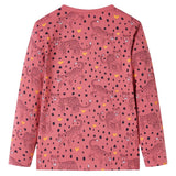 VidaXL Kinderpyjama mit langen Ärmeln 128 Altrosa