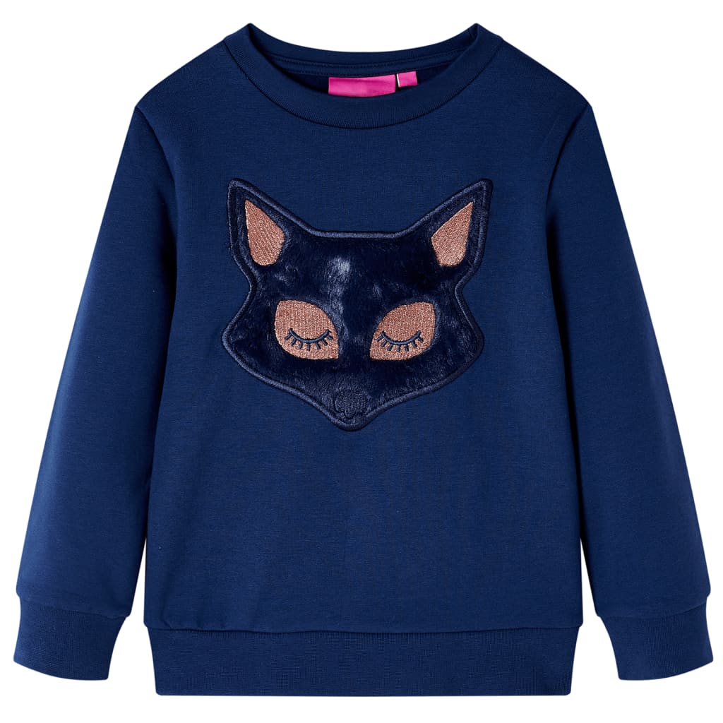 VidaXL Kinderpullover 140 Marineblau