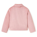 VidaXL Kindermantel 116 Kunstfell Rosa