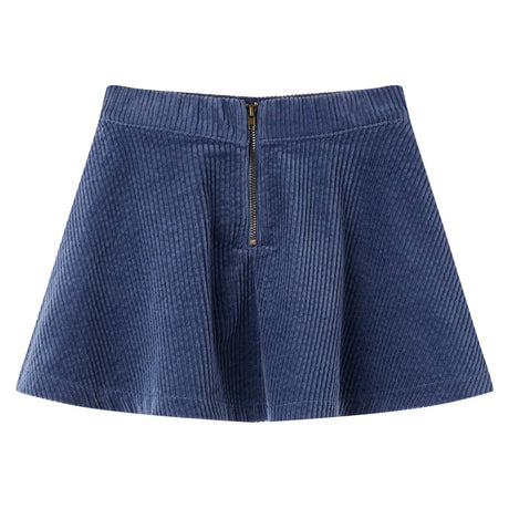 VidaXL Kinderrock mit Taschen Cord 92 Marineblau