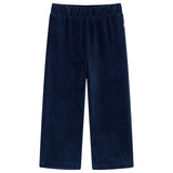 VidaXL Kinderhose 92 Cord Marineblau