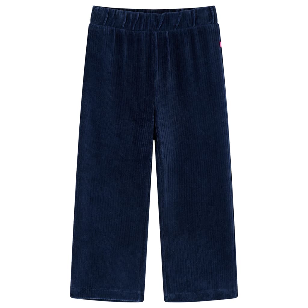 VidaXL Kinderhose 104 Cord Marineblau