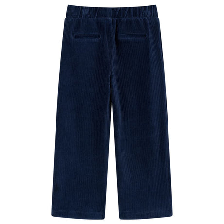 VidaXL Kinderhose 116 Cord Marineblau