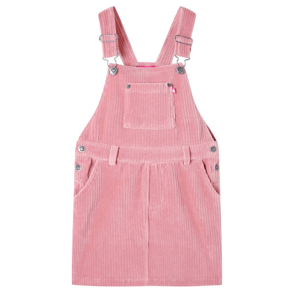 VidaXL Kinder-Gartenkleid 140 Cord hellrosa