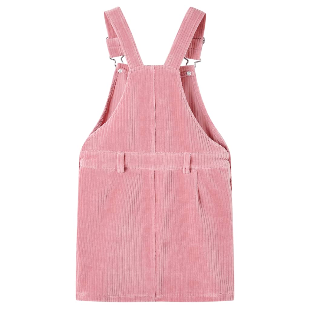 VidaXL Kinder-Gartenkleid 140 Cord hellrosa
