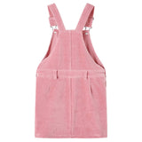 VidaXL Kinder-Gartenkleid 140 Cord hellrosa