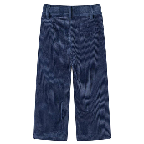 VidaXL Kinderhose 92 Cord Marineblau
