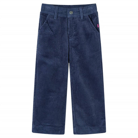 VidaXL Kinderhose 116 Cord Marineblau