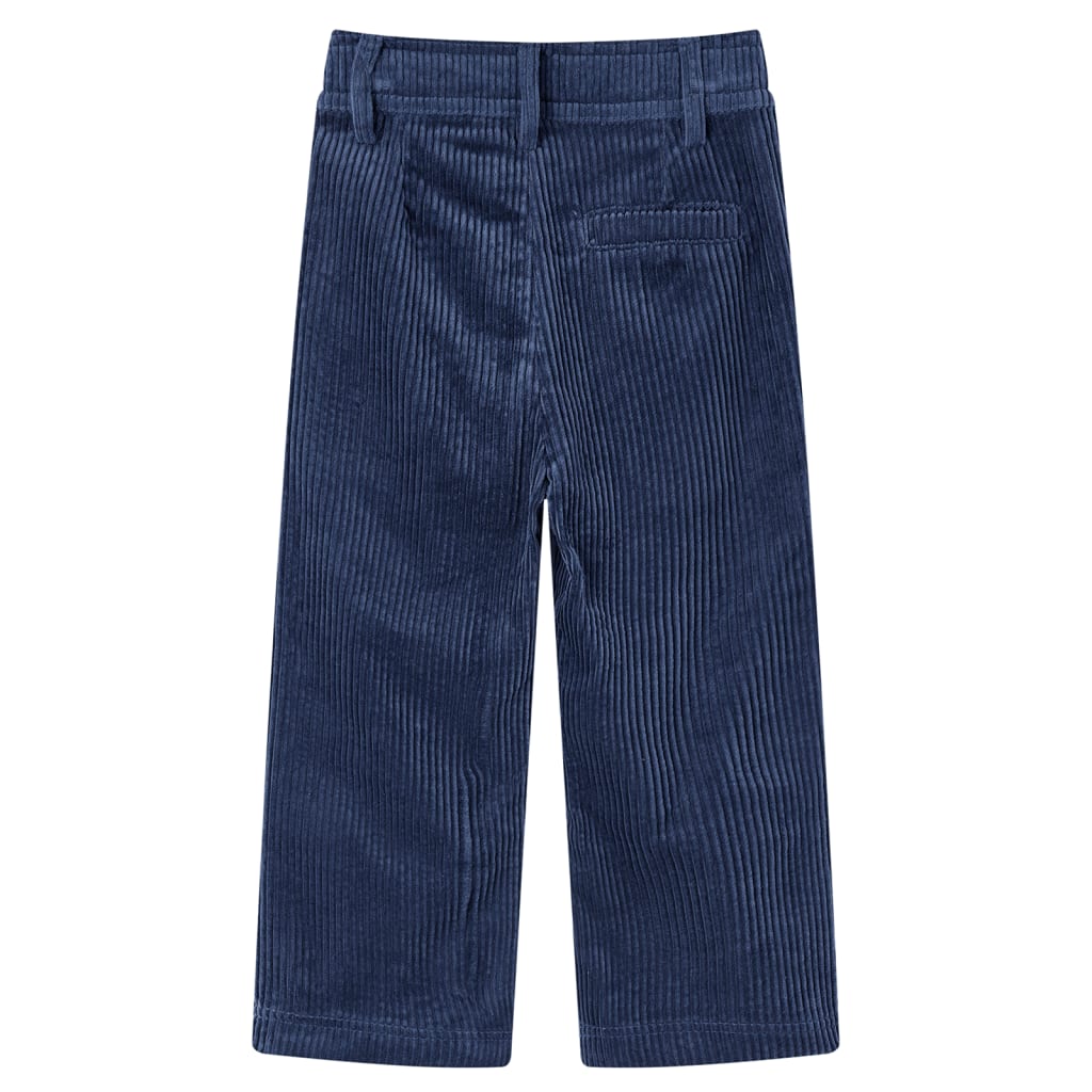 VidaXL Kinderhose 116 Cord Marineblau