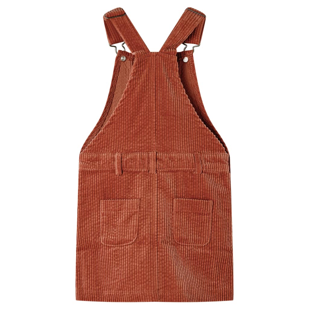 VidaXL Kindergartenkleid 104 Cord Cognac