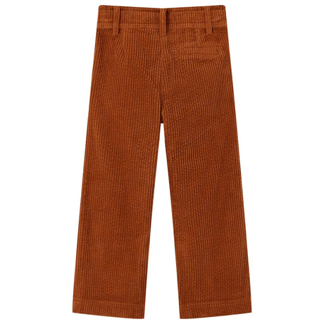 VidaXL Kinderhose 104 Cord cognacfarben