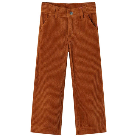 VidaXL Kinderhose 116 Cord cognacfarben