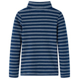 VidaXL Kindershirt mit langen Ärmeln 116 Marineblau