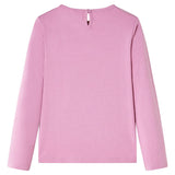 VidaXL Kindershirt mit langen Ärmeln 116 rosa braun