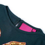 VidaXL Kindershirt mit langen Ärmeln 116 Dunkelgrün