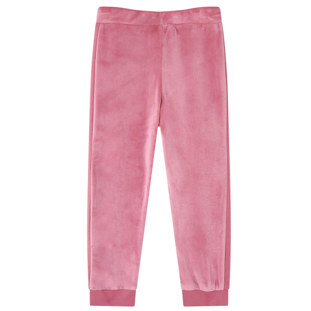 VidaXL Kinder-Jogginghose 140 himbeerfarben