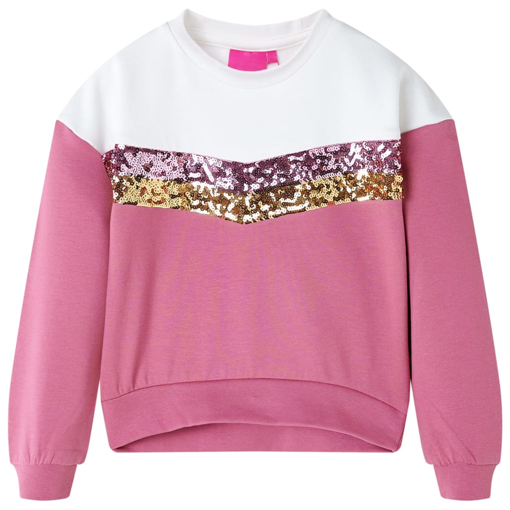 VidaXL Kinderpullover 116 himbeerfarben