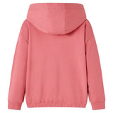 VidaXL Kinderpullover mit Kapuze 128 Altrosa