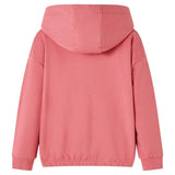 VidaXL Kinderpullover mit Kapuze 140 Altrosa