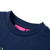VidaXL Kinderpullover 128 Marineblau