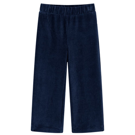 VidaXL Kinderhose 104 Cord Marineblau
