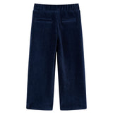 VidaXL Kinderhose 140 Cord Marineblau