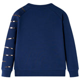 VidaXL Kinderpullover 116 Marineblau