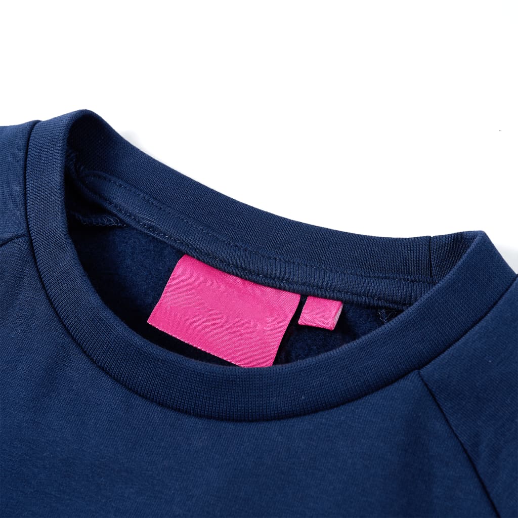 VidaXL Kinderpullover 116 Marineblau