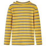 VidaXL Kindershirt mit langen Ärmeln 92 Ocker