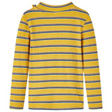 VidaXL Kindershirt mit langen Ärmeln 116 Ocker