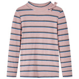 VidaXL Kindershirt mit langen Ärmeln 104 Hellrosa