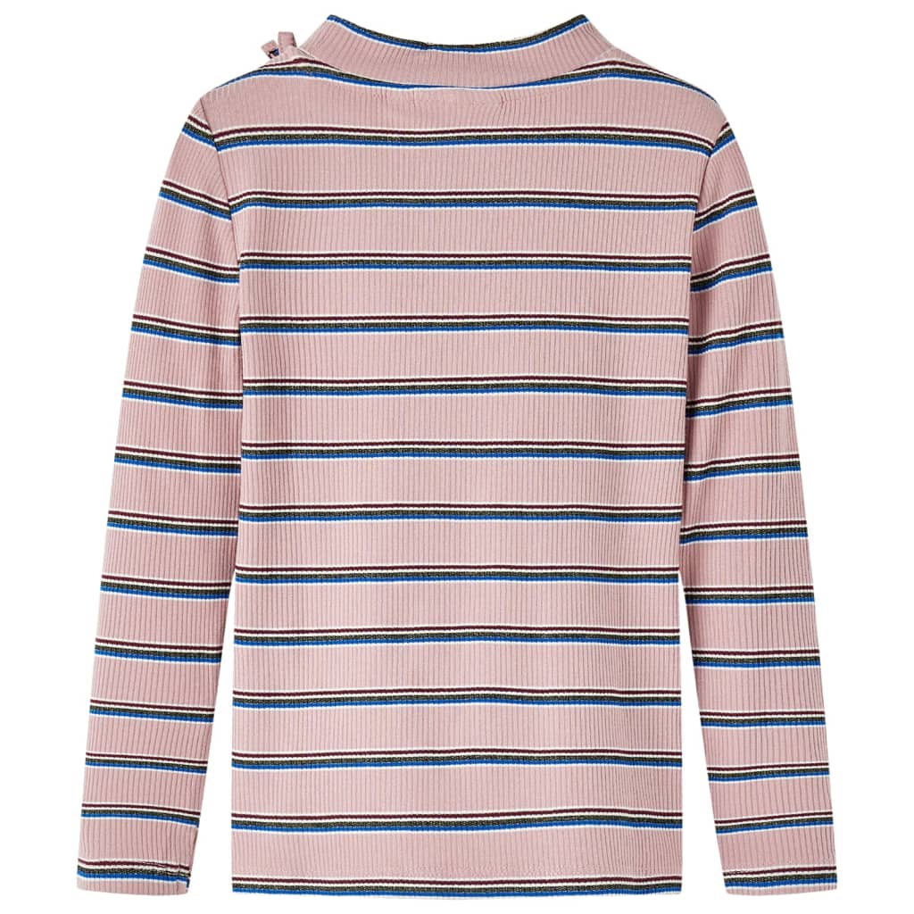 VidaXL Kindershirt mit langen Ärmeln 104 Hellrosa