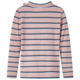 VidaXL Kindershirt mit langen Ärmeln 104 Hellrosa