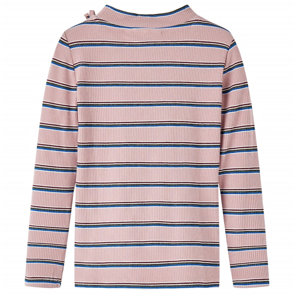 VidaXL Kindershirt mit langen Ärmeln 140 Hellrosa