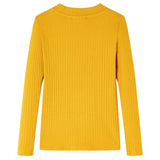 VidaXL Kindershirt mit langen Ärmeln 116 Ocker