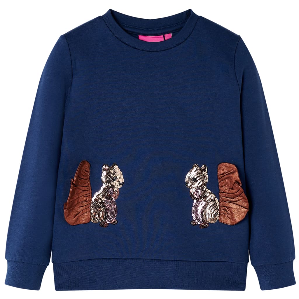 VidaXL Kinderpullover 104 Marineblau