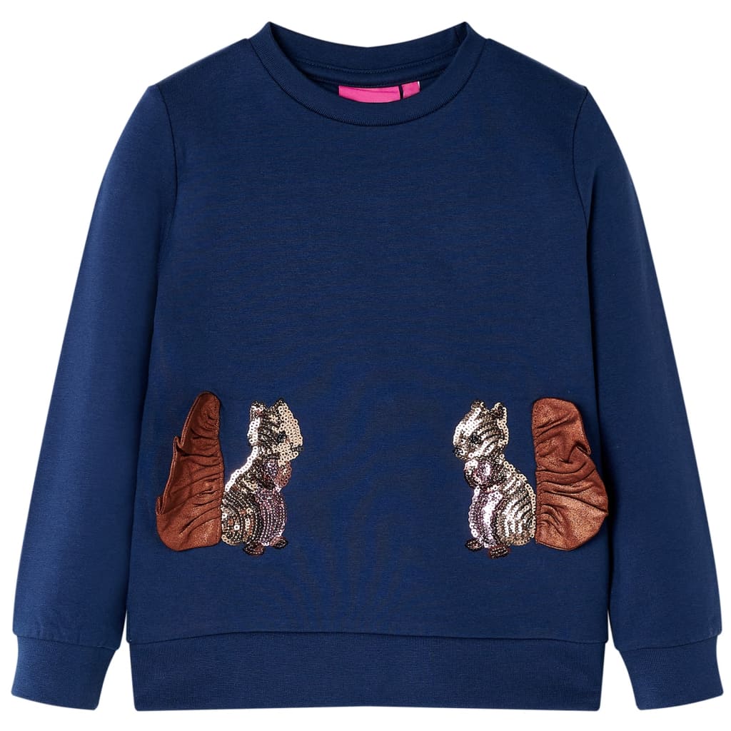 VidaXL Kinderpullover 116 Marineblau